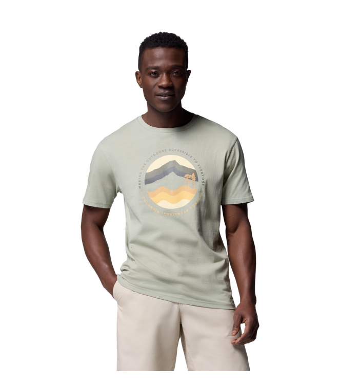 Columbia Columbia Path Lake™ Graphic Tee II 349_safari, circula 1934814 349_Safari, Circula Columbia fleeces en truien 1934814 blauw bij Leerentveldvrijetijd.nl