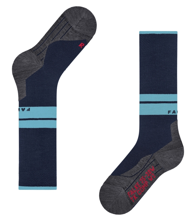 Falke wandelsokken 16089 6120 antraciet bij Leerentveldvrijetijd.nl