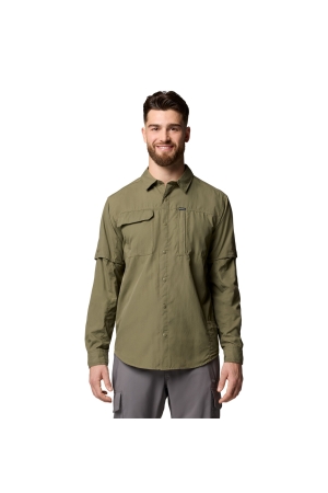 Columbia Columbia Skien Valley Long Sleeve Shirt 397_Stone Green