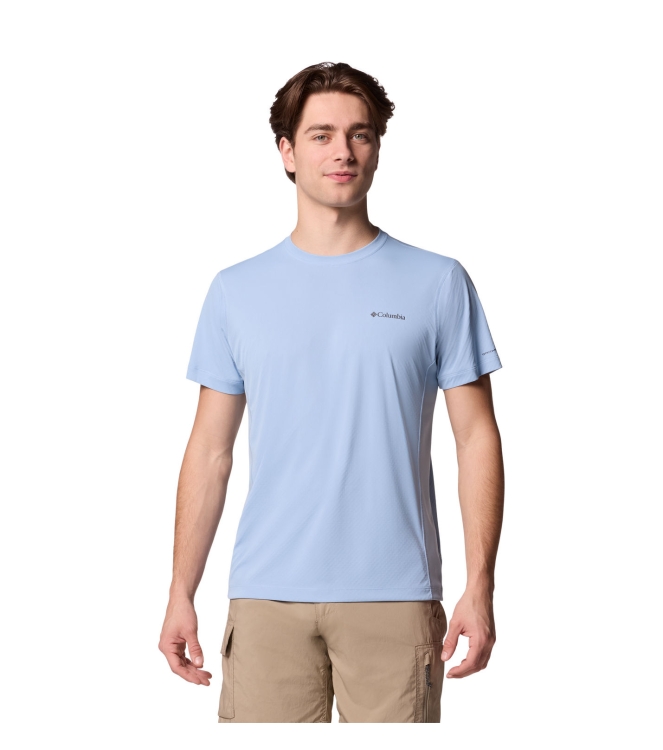 Columbia Columbia Zero Rules™ Light SS Crew 431_ripple blue 2118501 431_Ripple Blue Columbia fleeces en truien 2118501 antraciet bij Leerentveldvrijetijd.nl