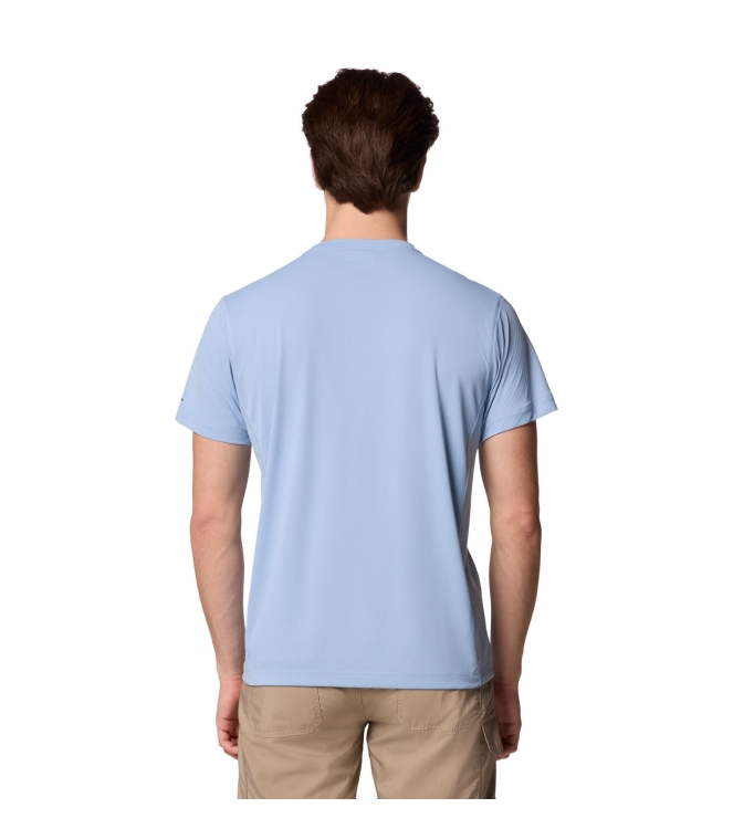 Columbia Columbia Zero Rules™ Light SS Crew 431_ripple blue 2118501 431_Ripple Blue Columbia fleeces en truien 2118501 antraciet bij Leerentveldvrijetijd.nl