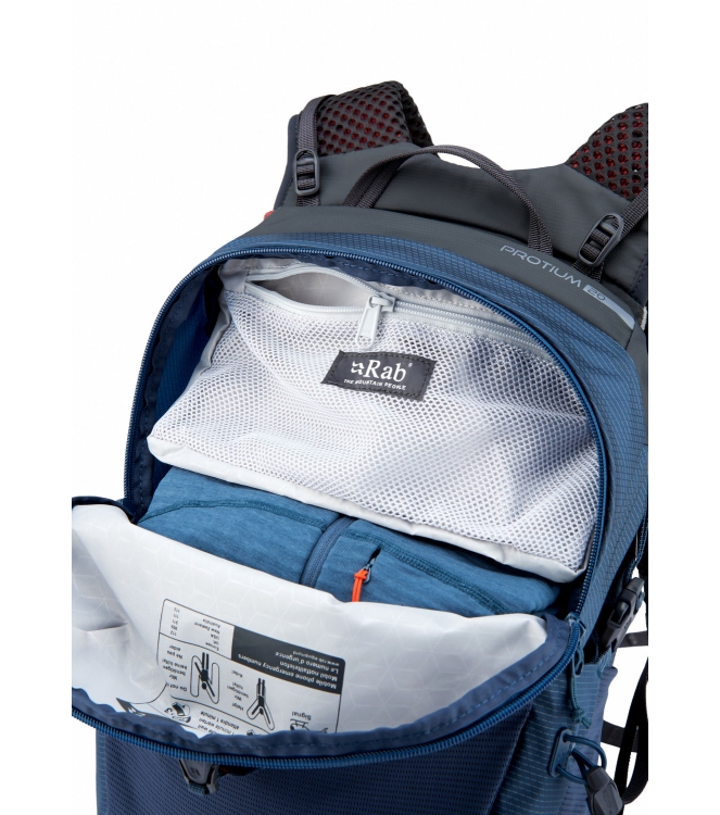 Rab tassen QAP-60 antraciet bij Leerentveldvrijetijd.nl