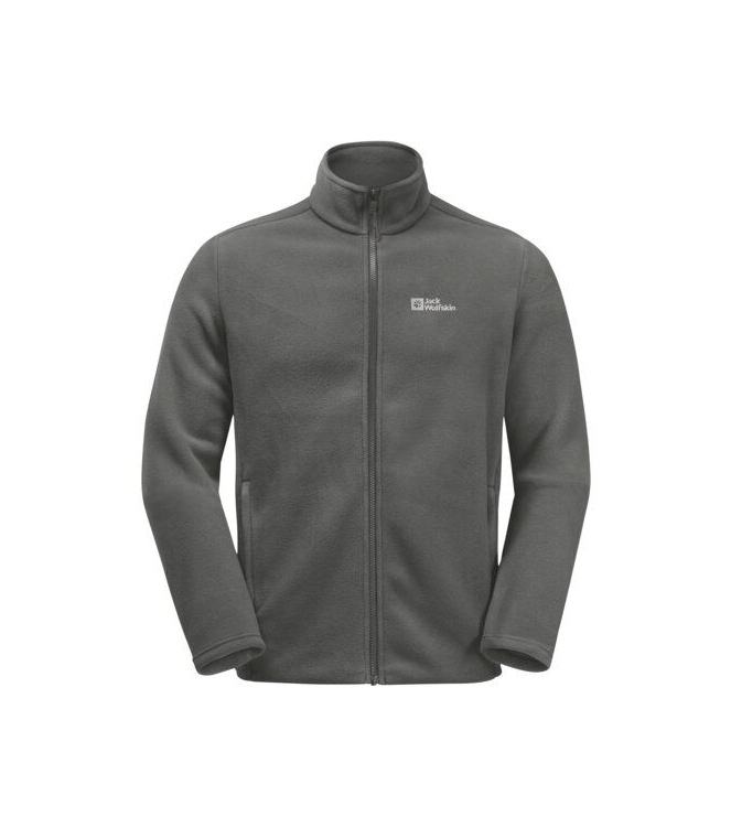 Jack Wolfskin Jack Wolfskin Winterstein FZ M 6945_slate 1711371 6945_slate Jack Wolfskin fleeces en truien 1711371 lichtblauw bij Leerentveldvrijetijd.nl