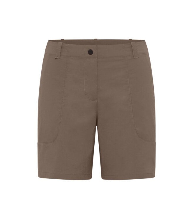 Jack Wolfskin Jack Wolfskin Desert Shorts W 5719_cold coffee A63892 5719_cold coffee Jack Wolfskin broeken A63892 marine bij Leerentveldvrijetijd.nl