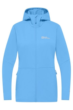 Jack Wolfskin Jack Wolfskin Feldberg Hoody W C0454_mid blue Jack Wolfskin Jack Wolfskin Feldberg Hoody W C0454_mid blue