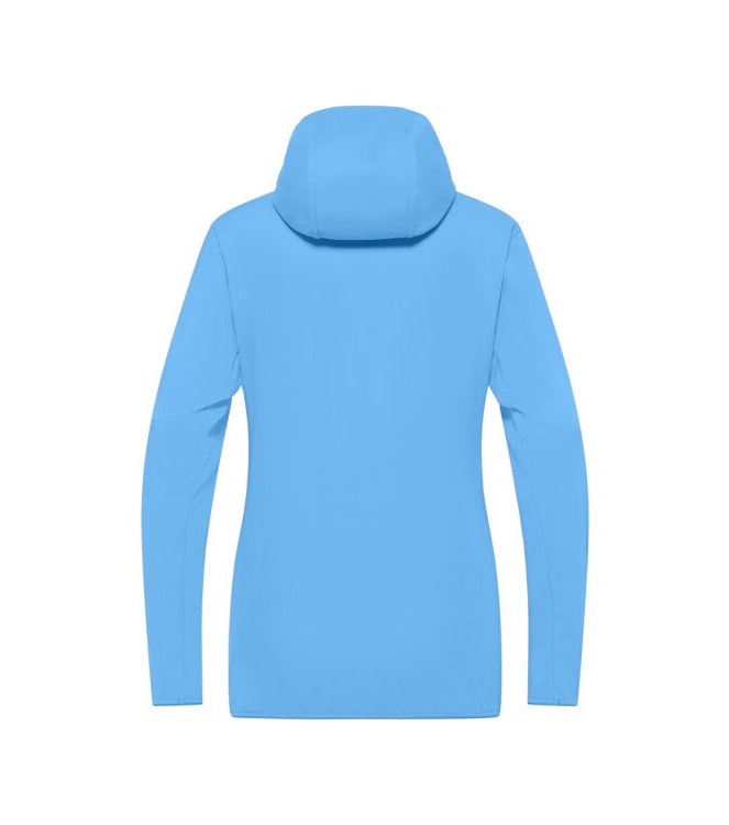 Jack Wolfskin Jack Wolfskin Feldberg Hoody W c0454_mid blue A63971 C0454_mid blue Jack Wolfskin jassen A63971 antraciet bij Leerentveldvrijetijd.nl