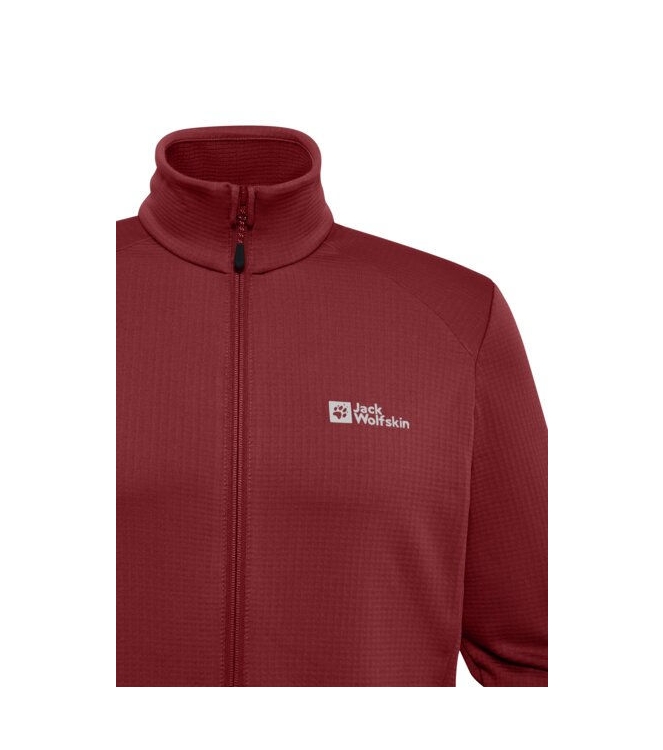 Jack Wolfskin Jack Wolfskin Kolbenberg FZ M 2511_deep ruby A63964 2511_deep ruby Jack Wolfskin fleeces en truien A63964 multi kleur bij Leerentveldvrijetijd.nl
