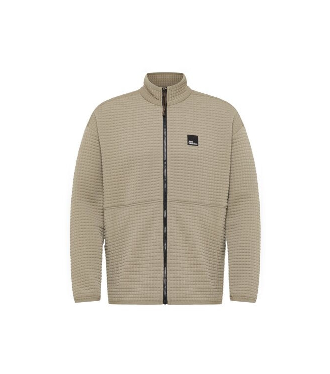 Jack Wolfskin fleeces en truien A63846 lichtblauw bij Leerentveldvrijetijd.nl