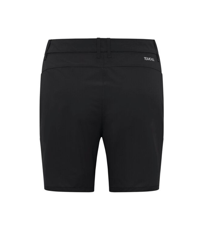 Jack Wolfskin Jack Wolfskin Prelight Stride Short W 6000_black A63785 6000_black Jack Wolfskin broeken A63785 licht grijs bij Leerentveldvrijetijd.nl