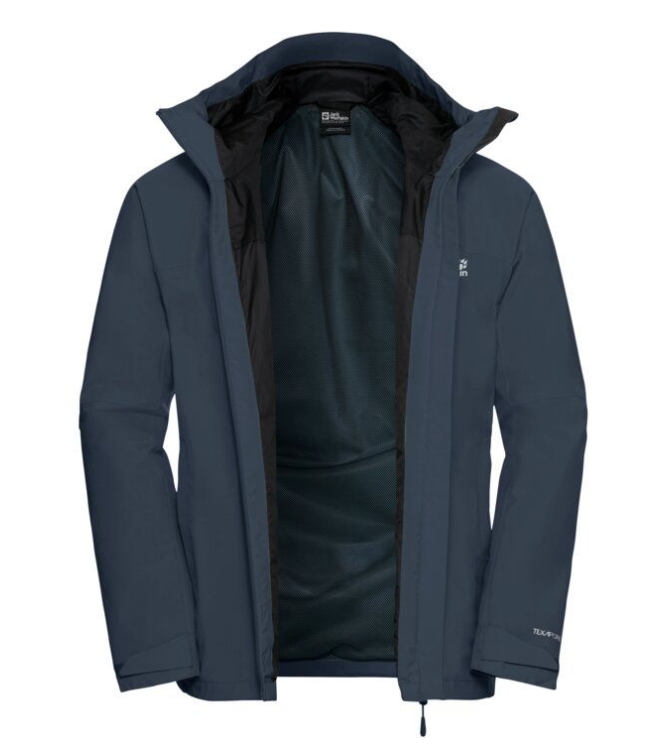 Jack Wolfskin Jack Wolfskin Tempest 2L JKT M c0412_midnight sky A63900 C0412_midnight sky Jack Wolfskin jassen A63900 geen kleur bij Leerentveldvrijetijd.nl