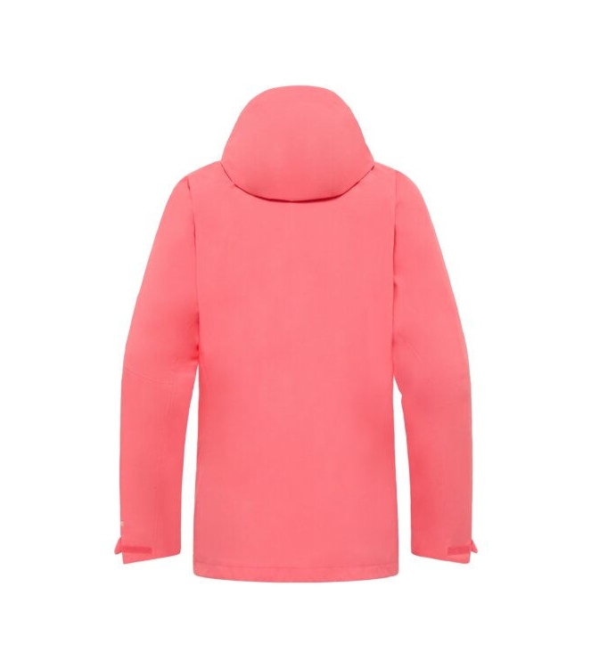 Jack Wolfskin Jack Wolfskin Tempest 2L JKT W j0141_sunset coral A63901 J0141_sunset coral Jack Wolfskin jassen A63901 geel bij Leerentveldvrijetijd.nl