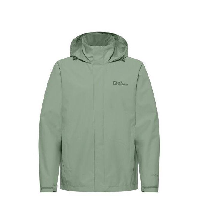 Jack Wolfskin Jack Wolfskin Trailtime 2L JKT M 4029_eucalyptus A63903 4029_eucalyptus Jack Wolfskin jassen A63903 blauw bij Leerentveldvrijetijd.nl