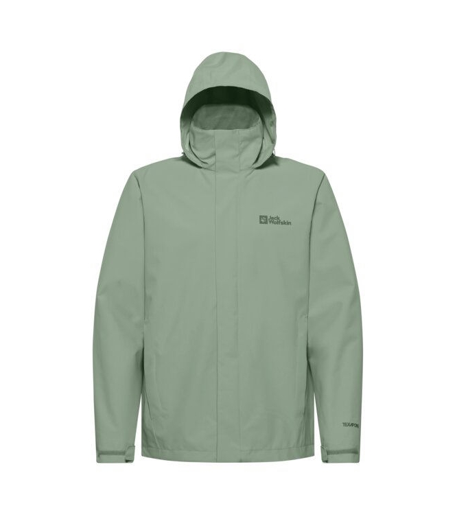 Jack Wolfskin Jack Wolfskin Trailtime 2L JKT M 4029_eucalyptus A63903 4029_eucalyptus Jack Wolfskin jassen A63903 blauw bij Leerentveldvrijetijd.nl