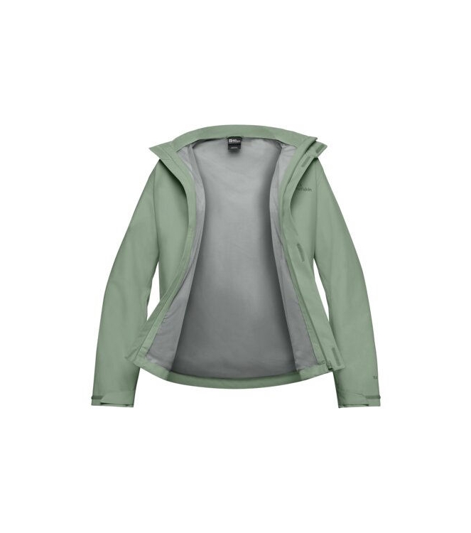 Jack Wolfskin Jack Wolfskin Trailtime 2L JKT M 4029_eucalyptus A63903 4029_eucalyptus Jack Wolfskin jassen A63903 blauw bij Leerentveldvrijetijd.nl