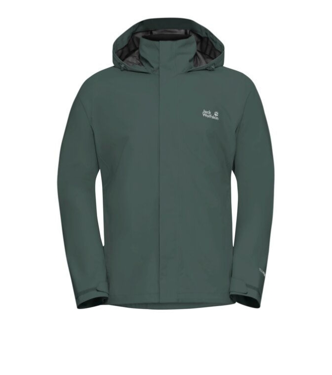 Jack Wolfskin Jack Wolfskin Trailtime 2L JKT M e0271_sago palm A63903 E0271_sago palm Jack Wolfskin jassen A63903 donker grijs bij Leerentveldvrijetijd.nl