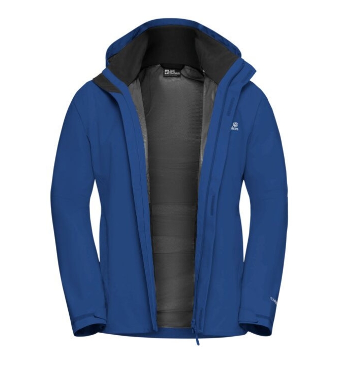 Jack Wolfskin Jack Wolfskin Trailtime 2L JKT M c0631_blue orchid A63903 C0631_blue orchid Jack Wolfskin jassen A63903 antraciet bij Leerentveldvrijetijd.nl