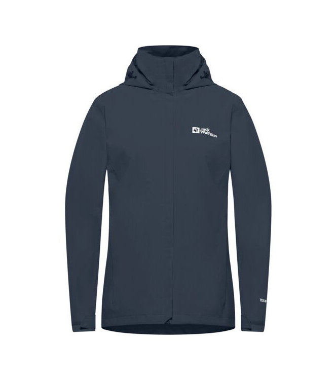 Jack Wolfskin Jack Wolfskin Trailtime 2L JKT W c0412_midnight sky A63902 C0412_midnight sky Jack Wolfskin jassen A63902 geen kleur bij Leerentveldvrijetijd.nl