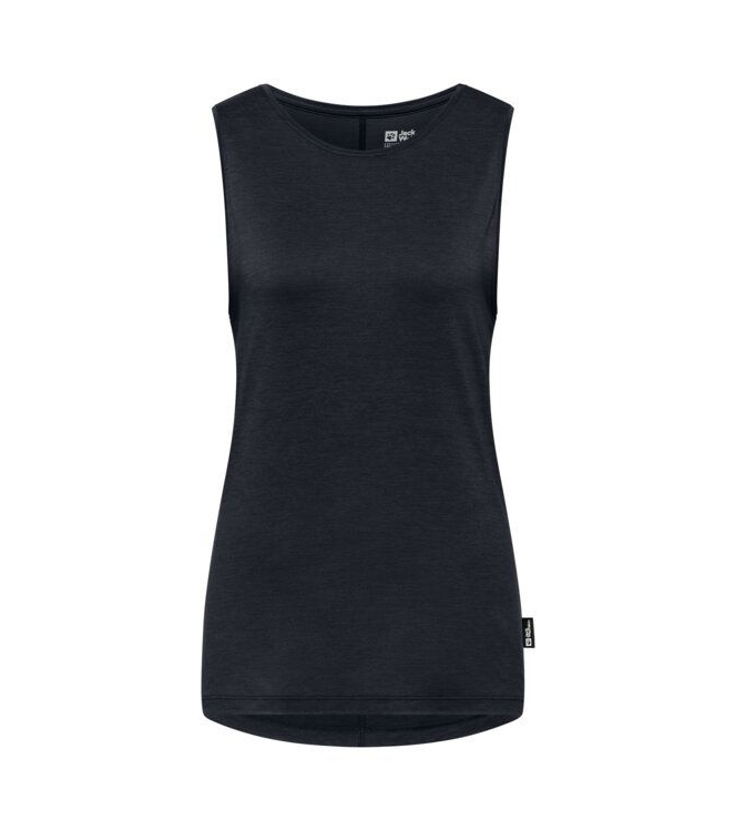 Jack Wolfskin Jack Wolfskin Travel Top W t0029_dark navy heather A63895 T0029_dark navy heather Jack Wolfskin fleeces en truien A63895 geen kleur bij Leerentveldvrijetijd.nl