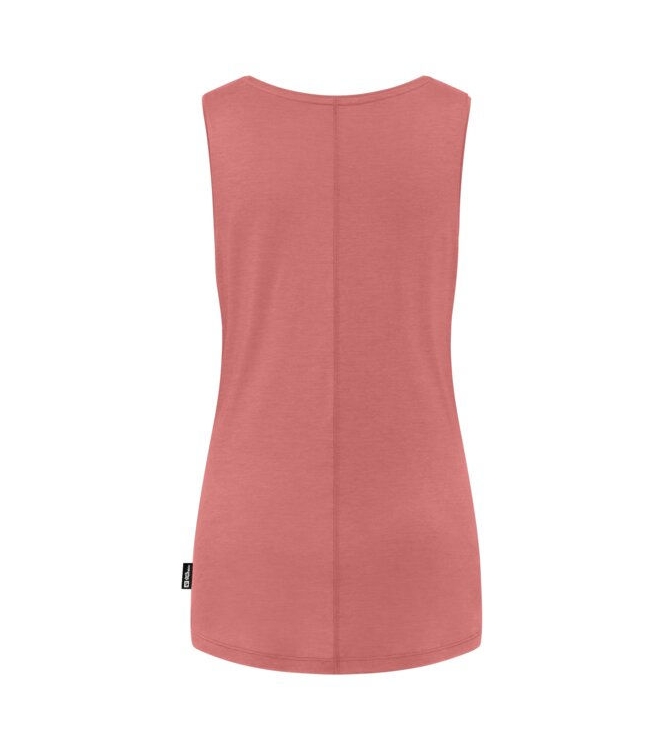 Jack Wolfskin Jack Wolfskin Travel Top W t0015_mineral red heather A63895 T0015_mineral red heather Jack Wolfskin fleeces en truien A63895 geel bij Leerentveldvrijetijd.nl