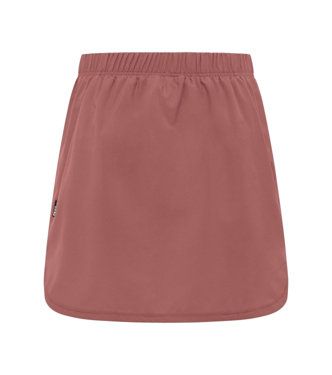 Jack Wolfskin Jack Wolfskin Waimea Skort W j0127_mineral red A63890 J0127_mineral red Jack Wolfskin broeken A63890 geel bij Leerentveldvrijetijd.nl
