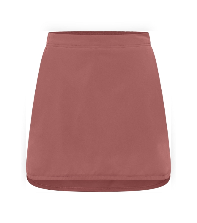 Jack Wolfskin Jack Wolfskin Waimea Skort W j0127_mineral red A63890 J0127_mineral red Jack Wolfskin broeken A63890 geel bij Leerentveldvrijetijd.nl