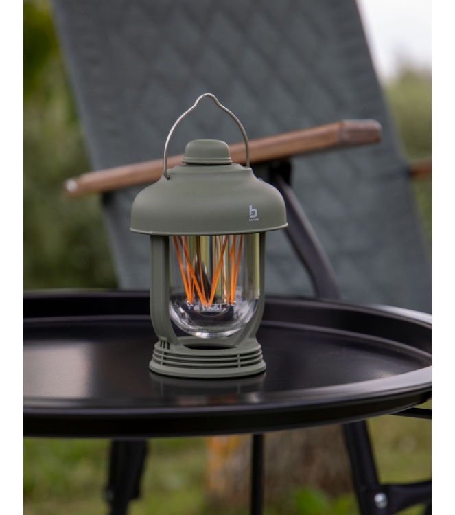 Bo-Camp Bo-Camp IND Tafellantaarn Dekalb groen  5818979  Bo-Camp electra 5818979 ecru bij Leerentveldvrijetijd.nl