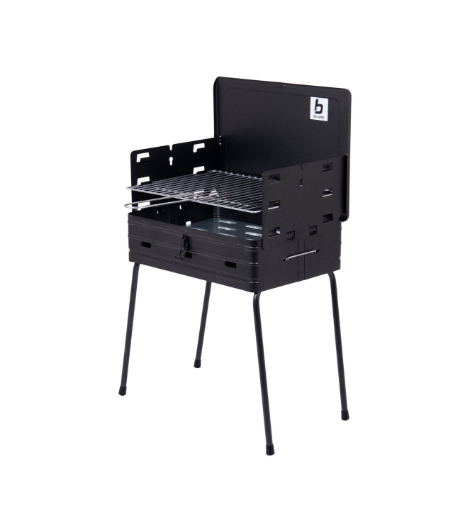 Bo-Camp Bo-Camp BBQ koffermodel staal  8130030  Bo-Camp kooktoestellen 8130030 ecru bij Leerentveldvrijetijd.nl