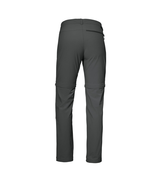 Schöffel Schöffel Pants Ascona Zip Off Women 9830_asphalt 12343 9830_Asphalt Schöffel broeken 12343 zwart combinatie bij Leerentveldvrijetijd.nl
