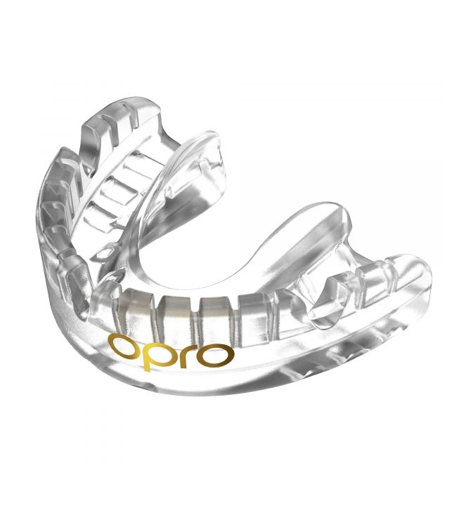 opro opro Gold Ultra Fit Mouthguard Braces 2222 no colour 790006 2222 No Colour opro bescherming 790006 ecru bij Leerentveldvrijetijd.nl