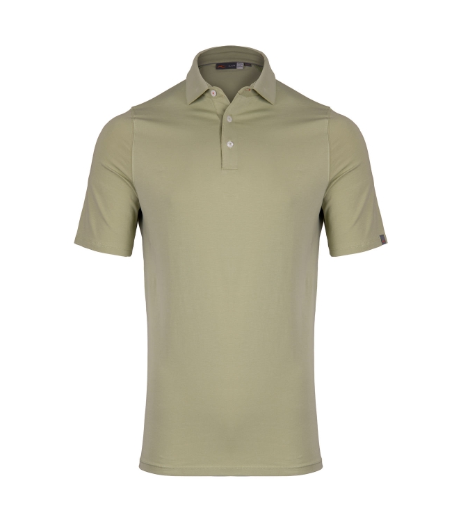 Kjus Kjus Men Hollow Pima Polo S/S k0088206_spring olive K00882 K0088206_Spring Olive Kjus fleeces en truien K00882 blauw bij Leerentveldvrijetijd.nl