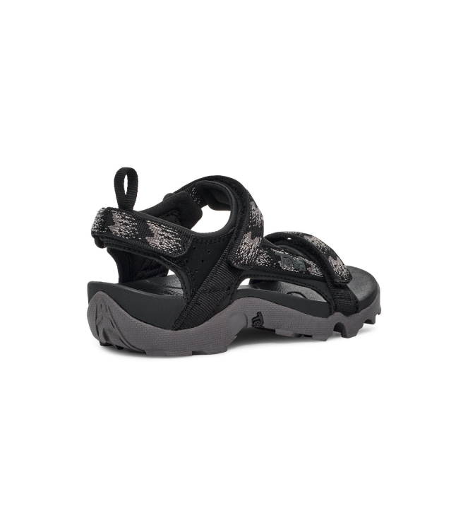 Teva Teva K Tanza Sandalen rainfall black/grey 1093489Y-RLC Rainfall Black/Grey Teva sandalen 1093489Y-RLC licht grijs bij Leerentveldvrijetijd.nl
