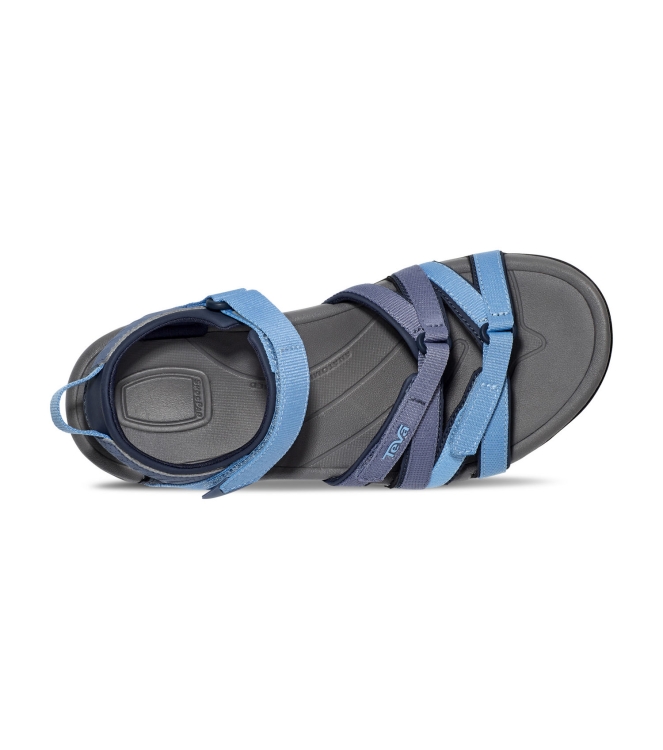 Teva Teva W Tirra Sandalen blue multi 4266-BLMU Blue Multi Teva sandalen 4266-BLMU antraciet bij Leerentveldvrijetijd.nl