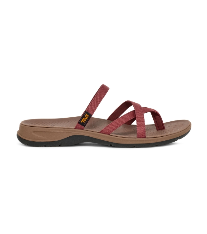 Teva Teva W TirraTraveler Sandalen mahogany 1169490-MAH Mahogany Teva sandalen 1169490-MAH geel bij Leerentveldvrijetijd.nl