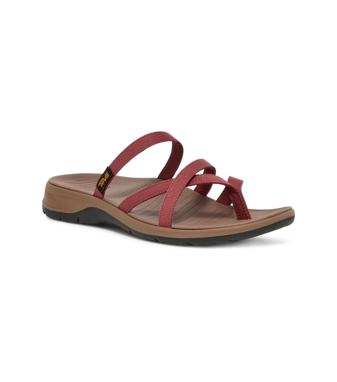 Teva Teva W TirraTraveler Sandalen mahogany 1169490-MAH Mahogany Teva sandalen 1169490-MAH geel bij Leerentveldvrijetijd.nl