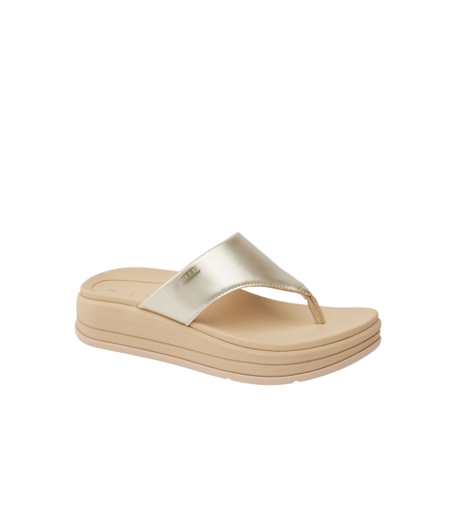 Reef Reef Aura Serenity teenslipper golden hour CJ6331 Golden Hour Reef slippers CJ6331 rood bij Leerentveldvrijetijd.nl