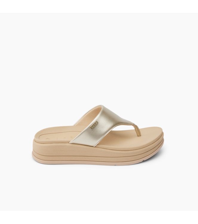 Reef Reef Aura Serenity teenslipper golden hour CJ6331 Golden Hour Reef slippers CJ6331 rood bij Leerentveldvrijetijd.nl