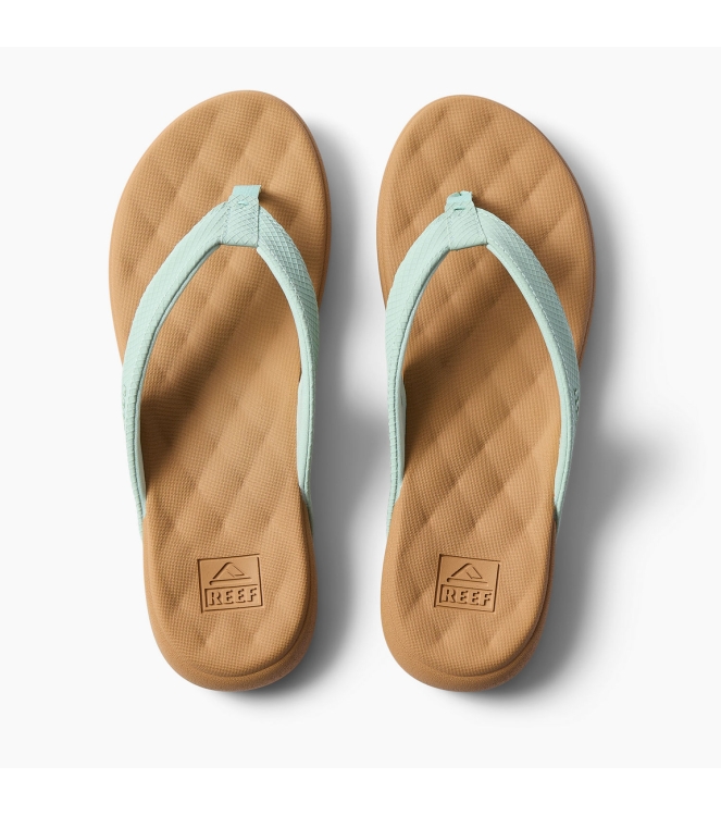 Reef Reef Cushion Harmony teenslipper frosty CJ6908 Frosty Reef slippers CJ6908 zwart bij Leerentveldvrijetijd.nl