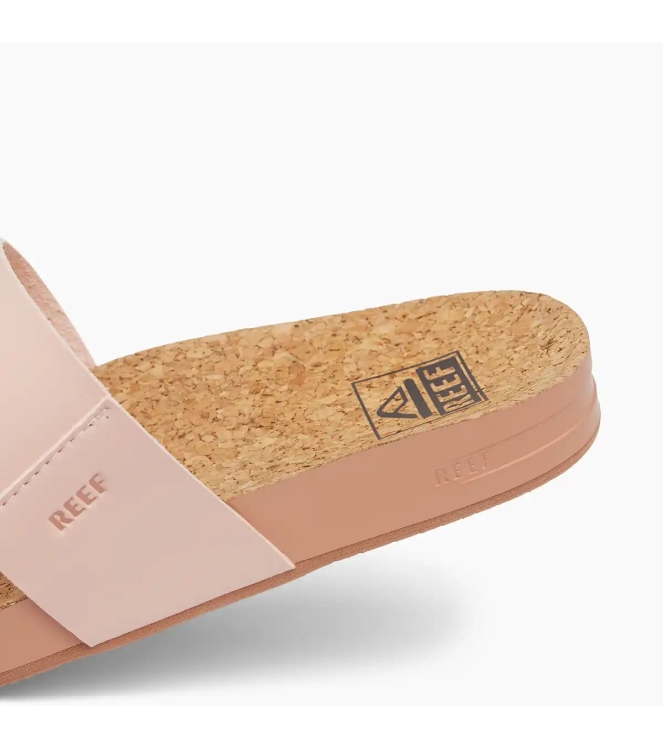 Reef Reef Cushion Vista slipper cameo rose duo CJ6499 Cameo Rose Duo Reef slippers CJ6499 ivoor bij Leerentveldvrijetijd.nl
