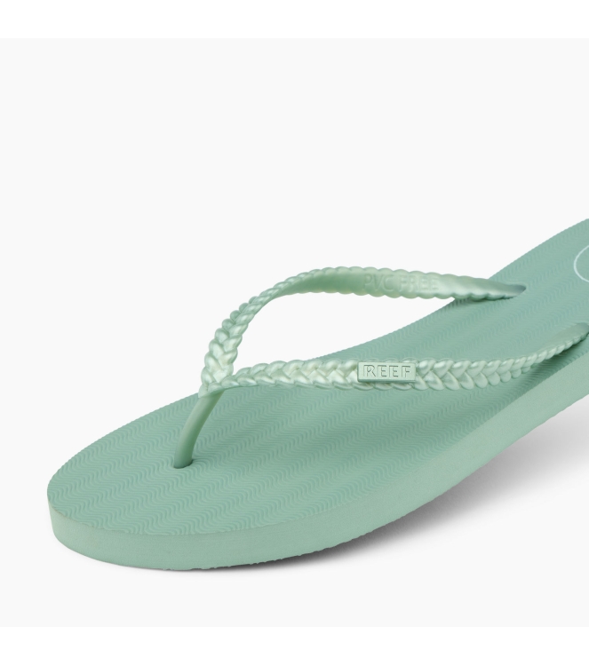 Reef Reef Seaside Twist teenslipper frosty CJ6734 Frosty Reef slippers CJ6734 zwart bij Leerentveldvrijetijd.nl