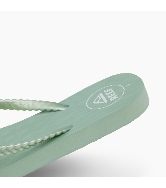 Reef Reef Seaside Twist teenslipper frosty CJ6734 Frosty Reef slippers CJ6734 zwart bij Leerentveldvrijetijd.nl