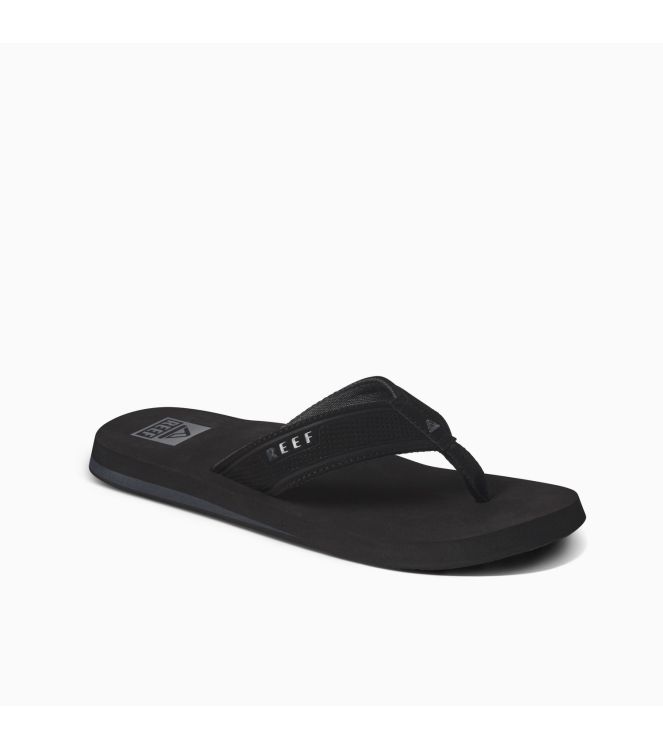 Reef Reef The Layback teenslipper black CJ4364 Black Reef slippers CJ4364 licht grijs bij Leerentveldvrijetijd.nl