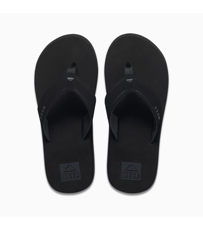 Reef Reef The Layback teenslipper black CJ4364 Black Reef slippers CJ4364 licht grijs bij Leerentveldvrijetijd.nl