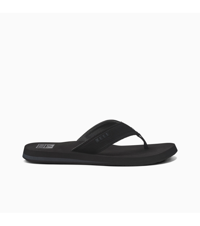 Reef Reef The Layback teenslipper black CJ4364 Black Reef slippers CJ4364 licht grijs bij Leerentveldvrijetijd.nl