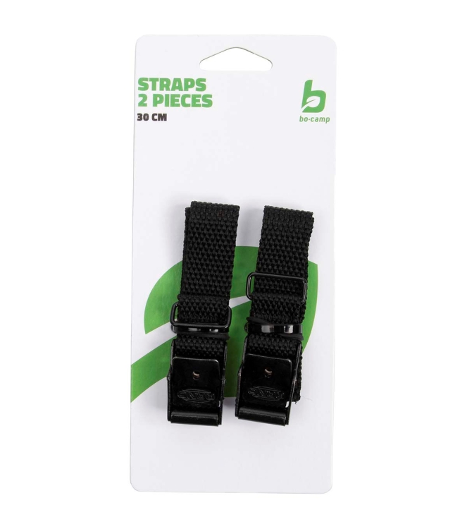 Bo-Camp Bo-Camp BC Bindriem 18mm/30cm krt 2st 5410150 Bo-Camp camping 5410150 ecru bij Leerentveldvrijetijd.nl