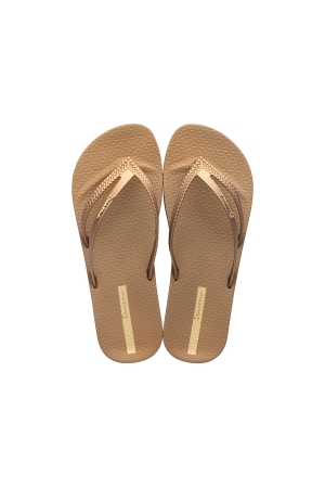 Ipanema Ipanema Anatomic Bossa Soft teenslipper dames AG722_Beige Ipanema Ipanema Anatomic Bossa Soft teenslipper dames AG722_Beige