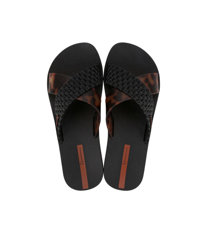 Ipanema Ipanema Sense bc402_black IP 27214 BC402_Black Ipanema slippers IP 27214 licht grijs bij Leerentveldvrijetijd.nl