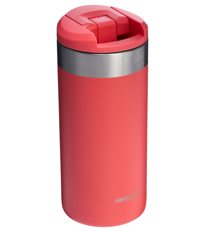 Stanley Stanley The AeroLight™ Transit Mug .35L / 12oz hot coral 10-10788-110 Hot Coral Stanley koken 10-10788-110 geel bij Leerentveldvrijetijd.nl