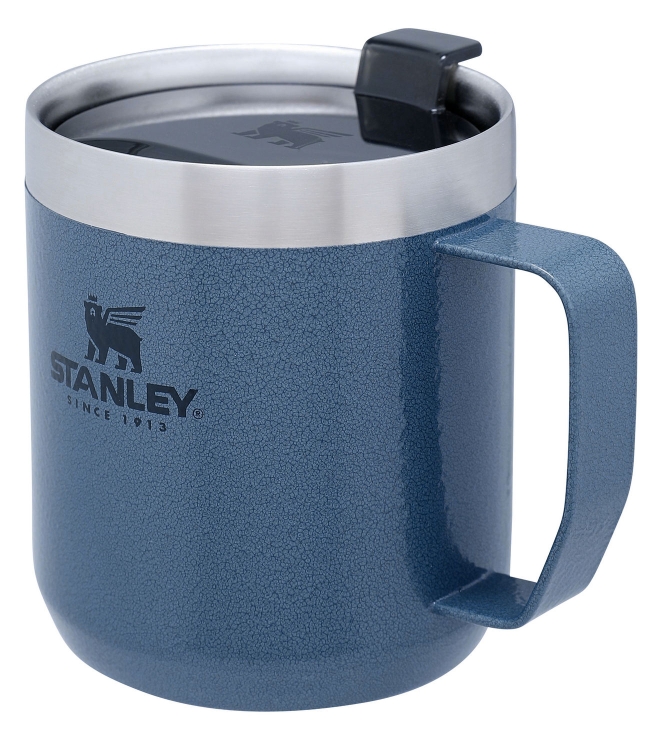 Stanley Stanley The Everyday Camp Mug .35L / 12oz hammertone lake 10-09366-171 Hammertone Lake Stanley koken 10-09366-171 antraciet bij Leerentveldvrijetijd.nl