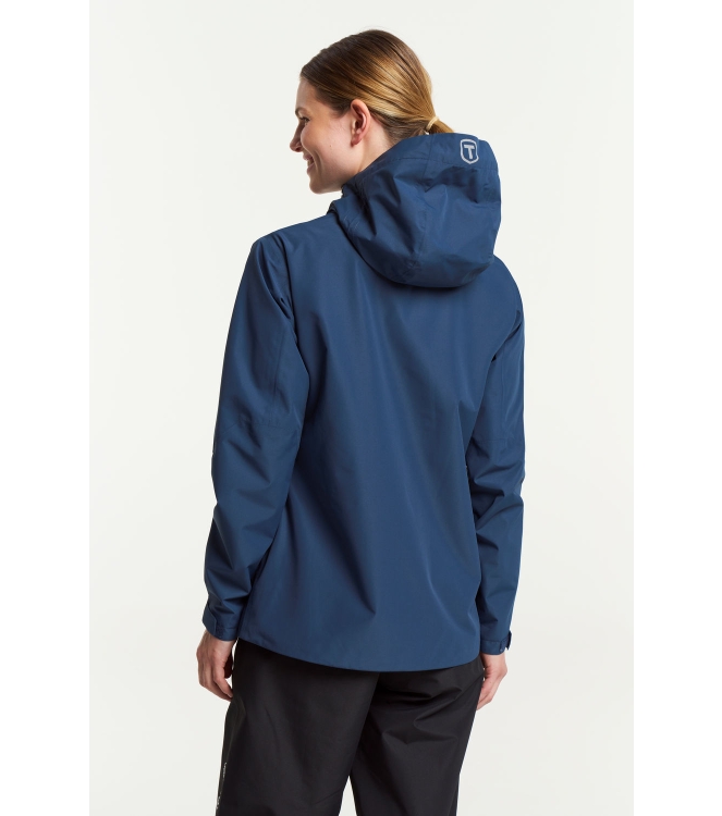 Tenson Tenson Winga Rain Jacket W 964 - dark blue 5018049 964 - Dark Blue Tenson jassen 5018049 geen kleur bij Leerentveldvrijetijd.nl