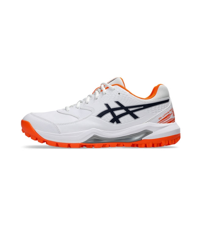 Asics Asics Gel-Lethal Field 2 102_white/midnight 1113A046 102_White/Midnight Asics hockeyschoenen 1113A046 roze bij Leerentveldvrijetijd.nl